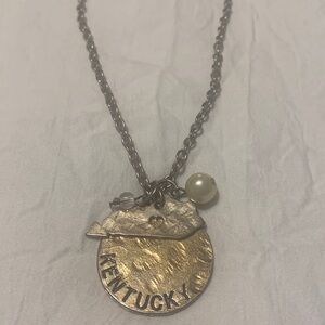 Crave Kentucky State Charm Cluster Pendent Neckalce ***$5 FINAL SALE***